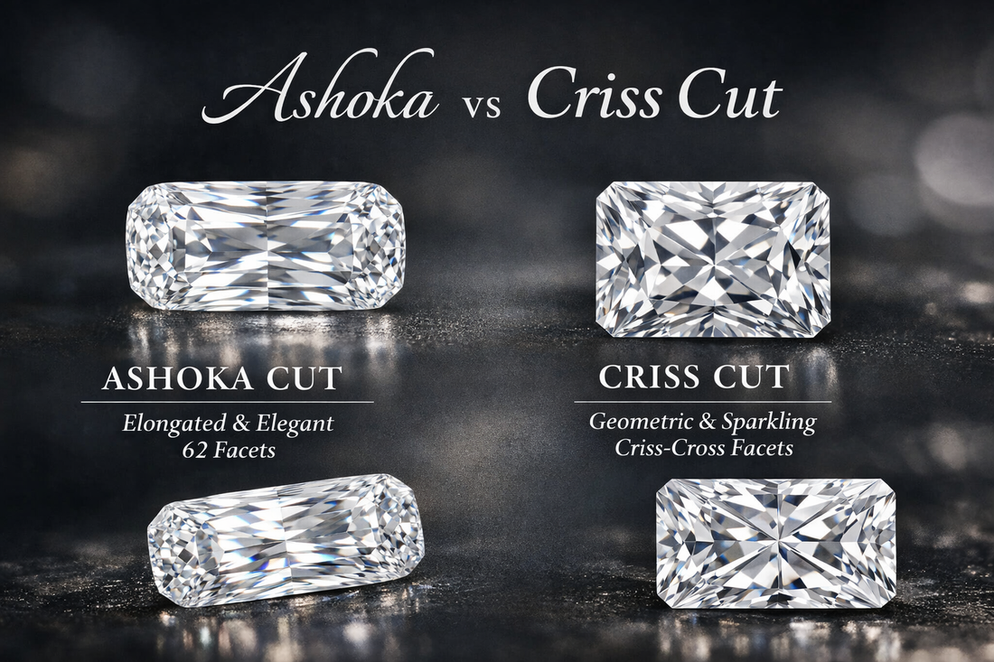 Ashoka Cut vs. Criss Cut Diamonds