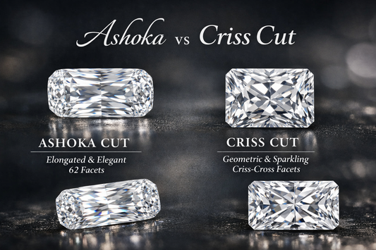 Ashoka Cut vs. Criss Cut Diamonds
