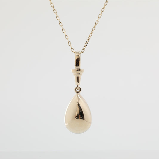 3.08ct Pear Shape Lab Grown Diamond Pendant