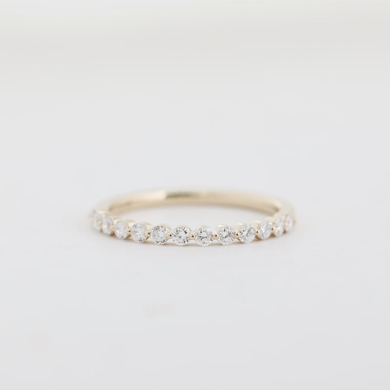 3.19ct Oval Lab Diamond Ring + 0.33ct Eternity Band